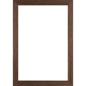 Marco de fotos de madera Walther Saragossa marrón 21x29,7 cm con vidrio antireflejo