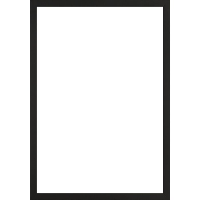 Marco de fotos de madera Walther Sevilla negro 25x70 cm con cristal transparente