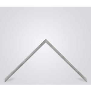 Marco de fotos Walther Sevilla plata 42x59,4 cm con cristal transparente