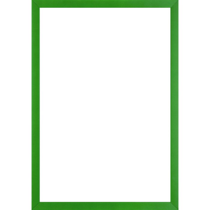 Marco de fotos de madera Valencia con vidrio transparente verde 60x80 cm