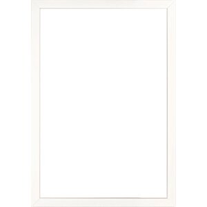 Marco de fotos de madera Walther Alicante blanco con cristal transparente 42x59,4 cm