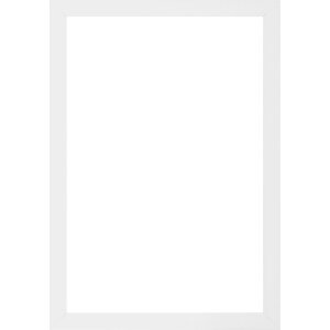 Marco de fotos de madera Walther Barcelona 25x60 cm blanco cristal claro