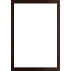 Marco de fotos de madera Walther Barcelona 25x50 cm marrón oscuro con vidrio transparente