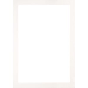 Marco de fotos de madera Tarassa 20x28 cm blanco con cristal transparente