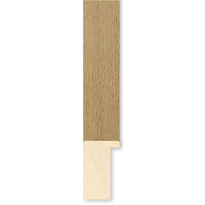 Marco de madera Walther Madrid 35x50 cm estructura roble natural cristal transparente