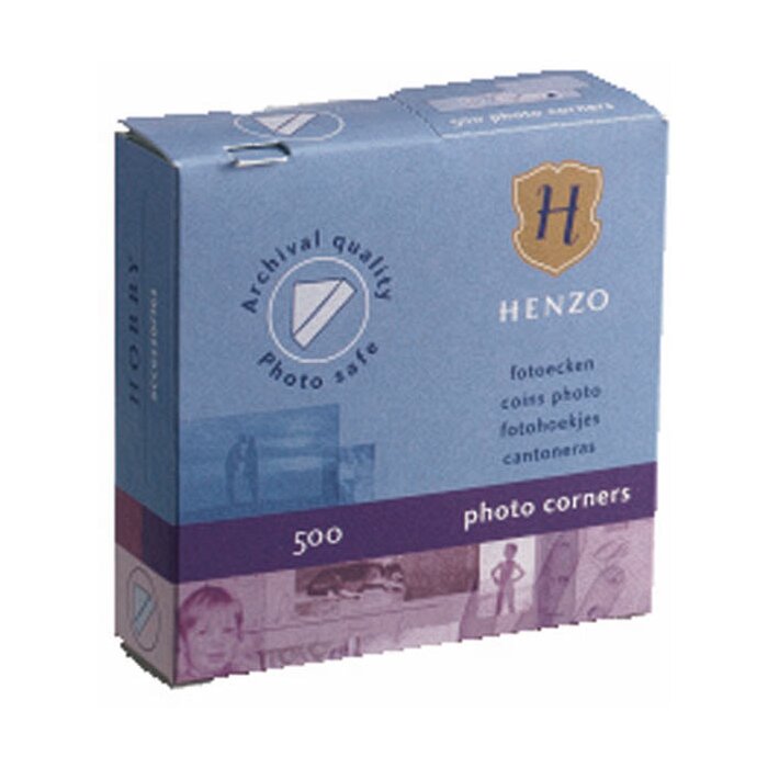 Henzo foto esquinas 500 piezas transparente