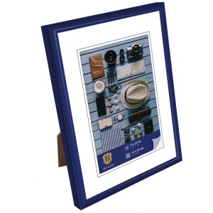 Marco de plástico Henzo Napoli 13x18 cm azul
