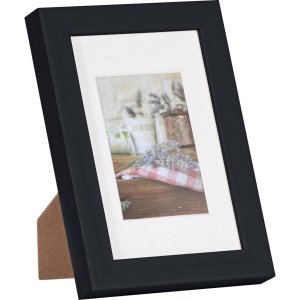 Marco de madera negro 10x15 Jardin de Henzo