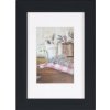 Marco de madera negro 10x15 Jardin de Henzo