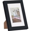Marco de madera negro 10x15 Jardin de Henzo