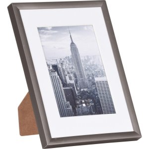 Marco de aluminio Manhattan 13x18 cm en gris