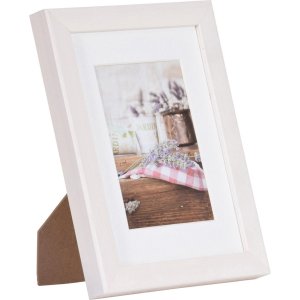 Marco de fotos Jardin 13x18 marco de madera blanco