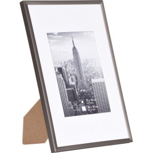 Marco 15x20 cm aluminio Manhattan en gris