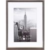 Marco 15x20 cm aluminio Manhattan en gris