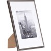 Marco 15x20 cm aluminio Manhattan en gris