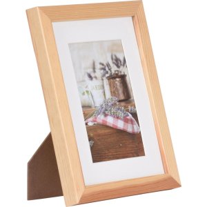 Henzo marco de madera JARDIN nature 15x20 cm con passepartout 10x15 cm