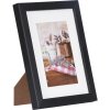 marco de madera negro 15x20 cm JARDIN