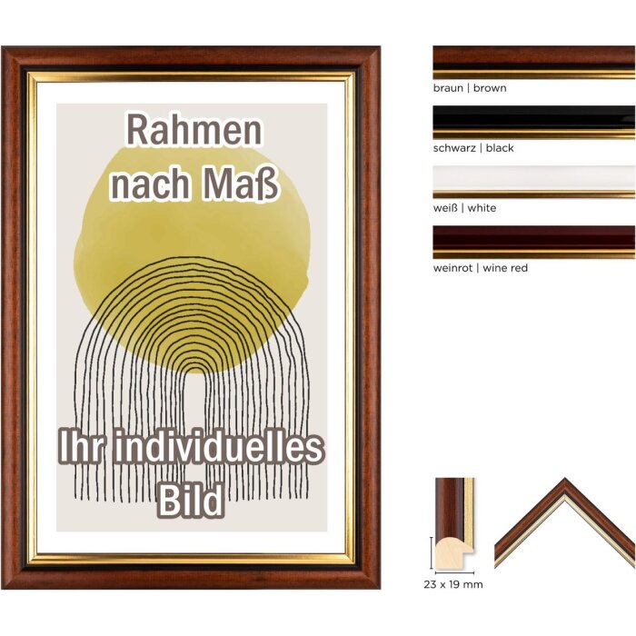 Marco de madera Walther Murcia 7x10 cm a 70x100 cm
