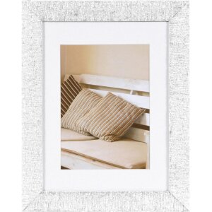 Marco de madera Driftwood 18x24 cm blanco