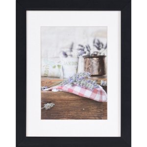 marco de madera negro 18x24 Henzo Jardin