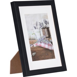 marco de madera negro 18x24 Henzo Jardin