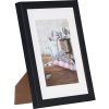 marco de madera negro 18x24 Henzo Jardin