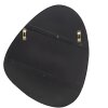 Clayre & Eef 52S258 Espejo de Pared Negro 50x2x60 cm
