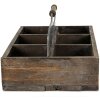 Clayre & Eef 5H0549 Caja de almacenaje marrón 60x32x22 cm