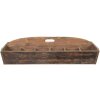 Clayre & Eef 5H0572 Caja de Madera Marrón 89x32x23 cm