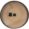 Clayre & Eef 5KL0203 Reloj de pared color plata Ø 60x10 cm