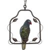 Clayre & Eef 5LL-6059 Plafón Tiffany Parrot Multicolor