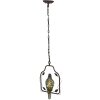 Clayre & Eef 5LL-6059 Plafón Tiffany Parrot Multicolor