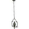 Clayre & Eef 5LL-6059 Plafón Tiffany Parrot Multicolor
