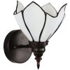 Clayre & Eef 5LL-6187 Aplique Tiffany Beige, Marrón 23x17x19 cm E27-máx 1x40W