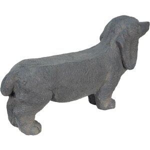 Clayre & Eef 5MG0019 Perro Gris 74x19x39 cm