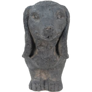 Clayre & Eef 5MG0019 Perro Gris 74x19x39 cm