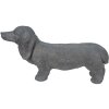 Clayre & Eef 5MG0019 Perro Gris 74x19x39 cm