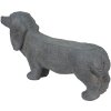Clayre & Eef 5MG0019 Perro Gris 74x19x39 cm