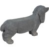 Clayre & Eef 5MG0019 Perro Gris 74x19x39 cm