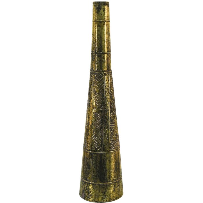 Clayre & Eef 5Y0919 Jarrón color cobre Ø 18x74 cm