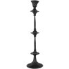 Clayre & Eef 5Y0924 Candelero Negro Ø 15x60 cm
