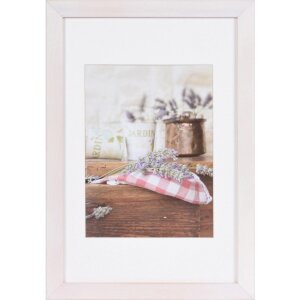 Henzo marco de madera Jardin 20x30 cm blanco con...