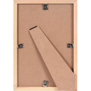Henzo marco de madera Jardin 20x30 cm blanco con passe-partout 13x18 cm