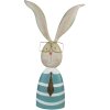 Clayre & Eef 5Y0998 Conejo decorativo Azul, Beige 30x11x67 cm