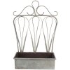 Clayre & Eef 5Y1004 Soporte para plantas Gris 49x15x70 cm -