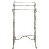 Clayre & Eef 5Y1012 Toallero blanco, gris 48x36x89 cm