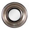 Clayre & Eef 62S235 Espejo de Pared Negro Ø 18 cm