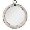 Clayre & Eef 62S238 Espejo de pared Marrón Ø 40x5 cm