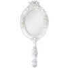 Clayre & Eef 62S263 Espejo de mano Blanco 10x1x25 cm