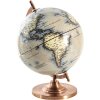 Clayre & Eef 64910 Globo Deco Gris, Verde 22x22x30 cm